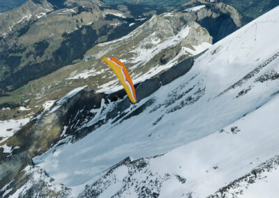 vol montagne dans les écrins