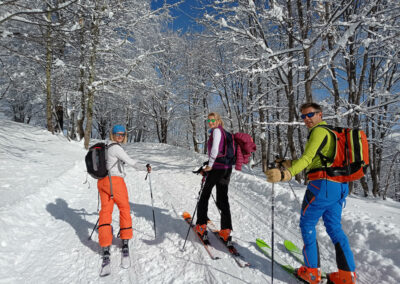 randonnée ski débutant