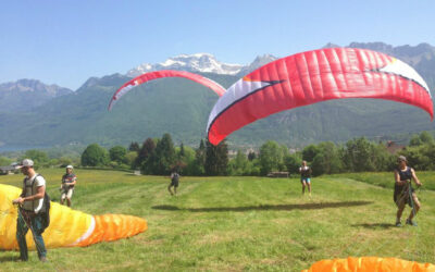 Comment se déroule un stage de parapente débutant ?