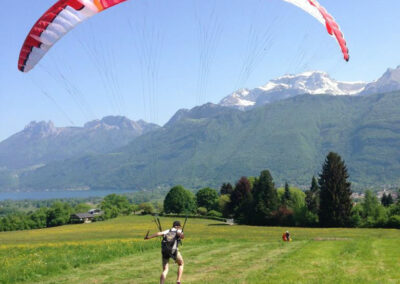 découverte pente école parapente